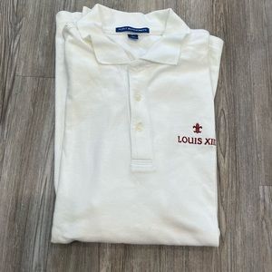 MANHATTAN YACHT CLUB LOUIS XIII long sleeve white polo